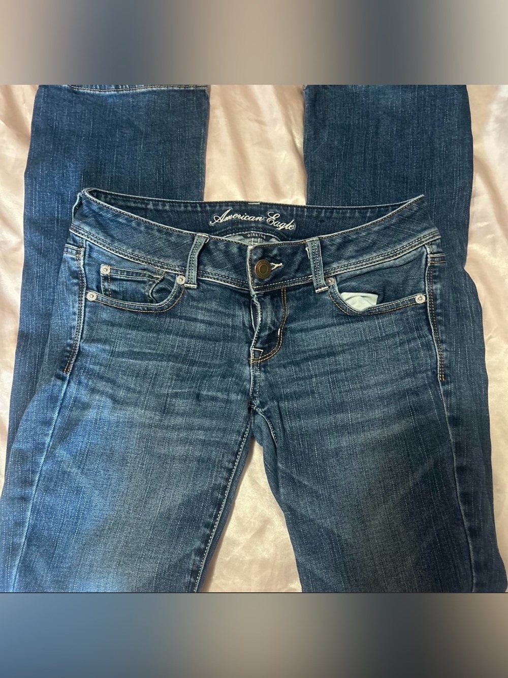 American Eagle Y2K low rise Skinny Jeans